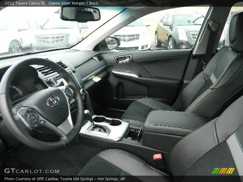 Classic Silver Metallic / Black 2012 Toyota Camry SE