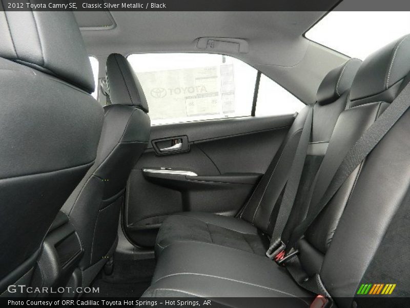 Classic Silver Metallic / Black 2012 Toyota Camry SE