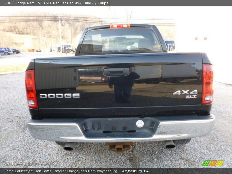 Black / Taupe 2003 Dodge Ram 1500 SLT Regular Cab 4x4