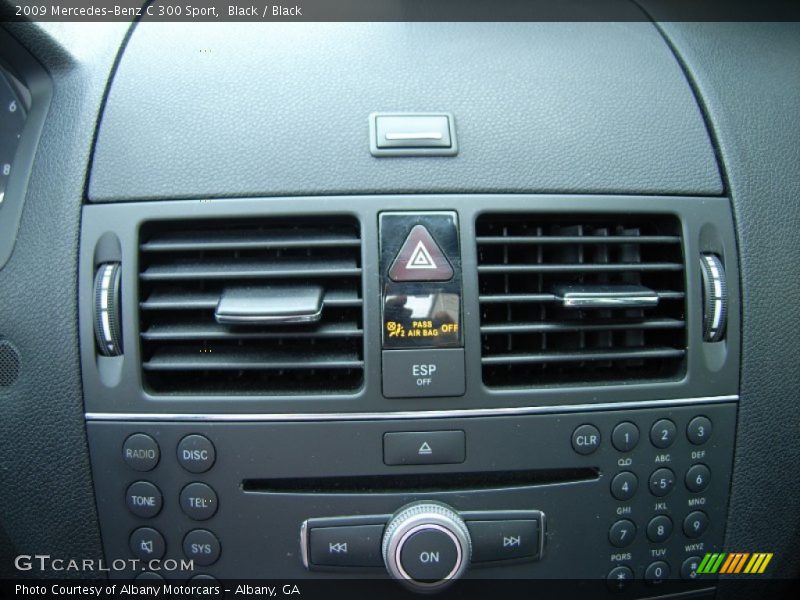 Black / Black 2009 Mercedes-Benz C 300 Sport
