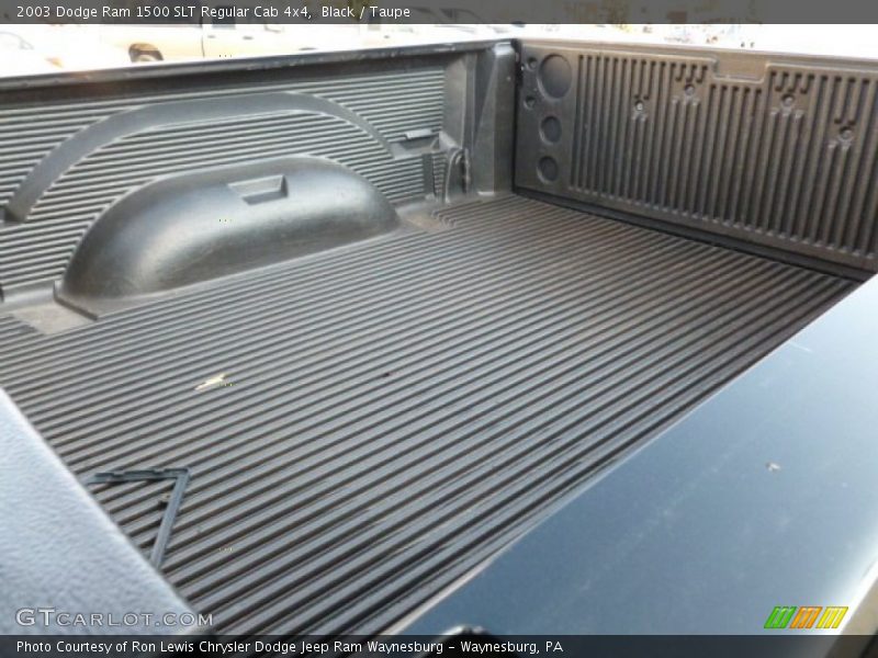 Black / Taupe 2003 Dodge Ram 1500 SLT Regular Cab 4x4