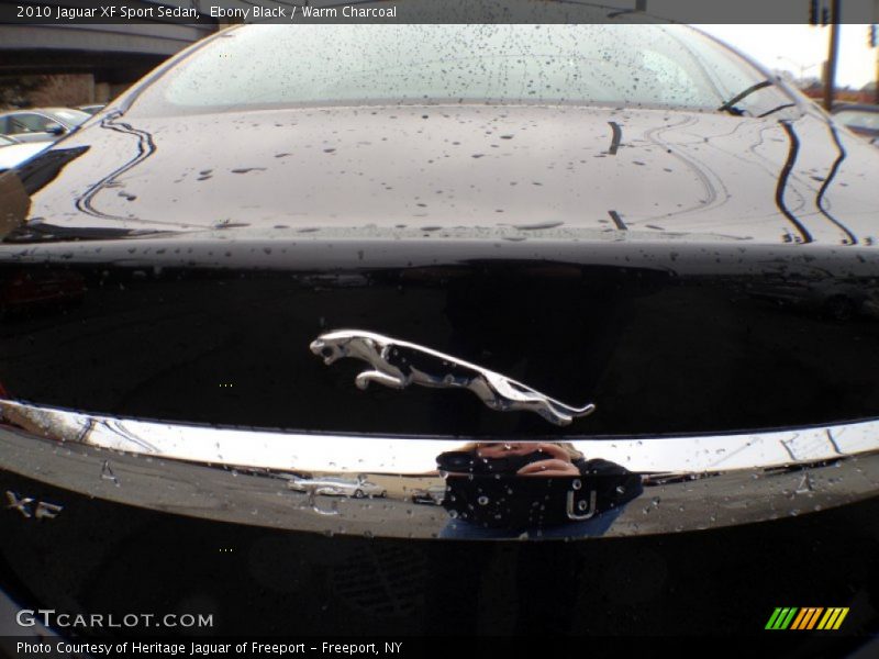 Ebony Black / Warm Charcoal 2010 Jaguar XF Sport Sedan