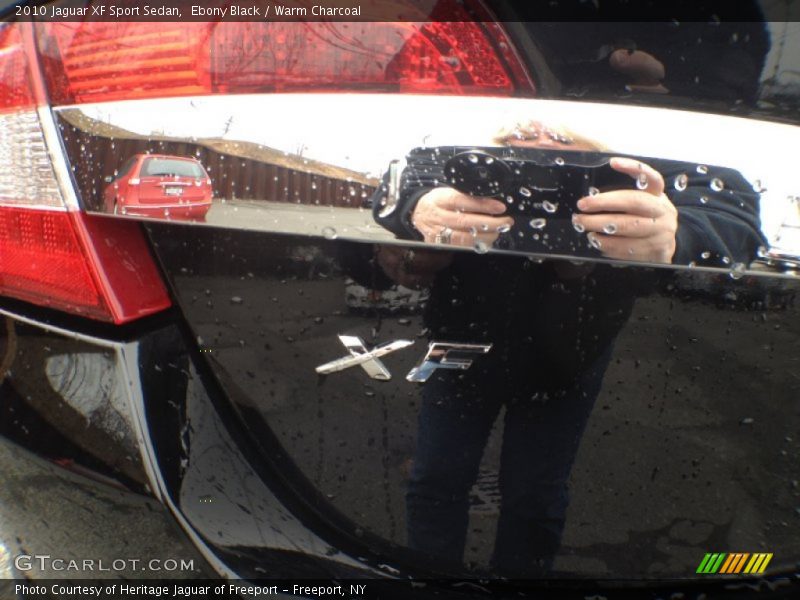 Ebony Black / Warm Charcoal 2010 Jaguar XF Sport Sedan