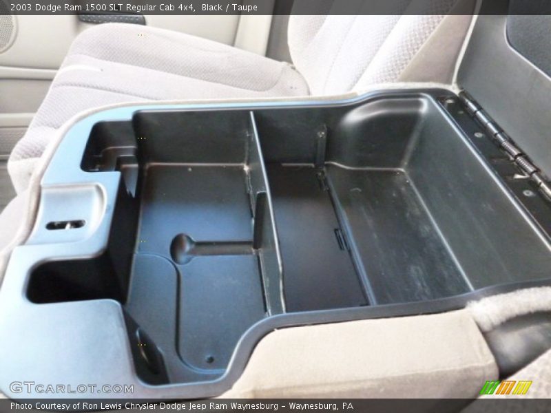 Black / Taupe 2003 Dodge Ram 1500 SLT Regular Cab 4x4