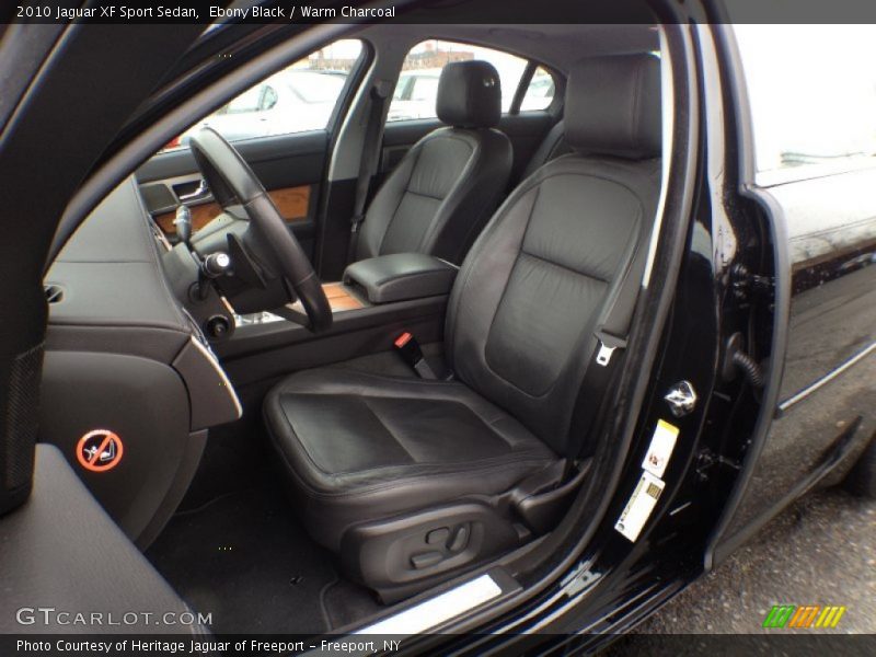 Ebony Black / Warm Charcoal 2010 Jaguar XF Sport Sedan