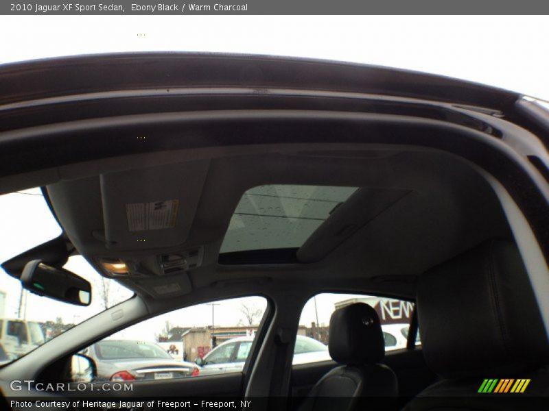 Ebony Black / Warm Charcoal 2010 Jaguar XF Sport Sedan