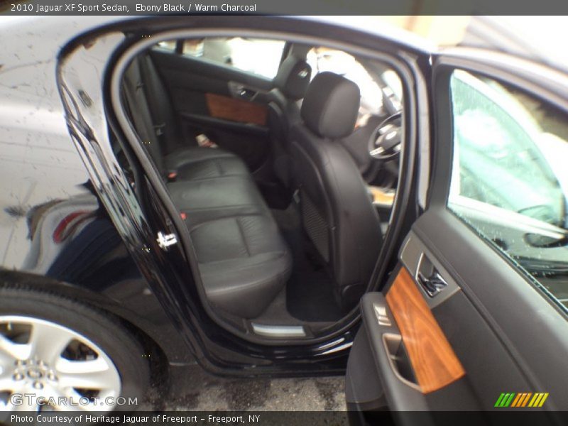 Ebony Black / Warm Charcoal 2010 Jaguar XF Sport Sedan
