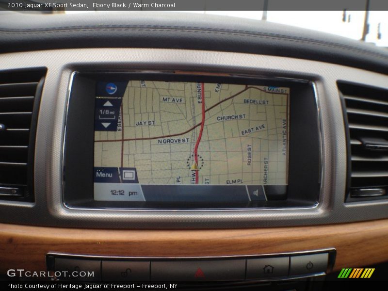 Ebony Black / Warm Charcoal 2010 Jaguar XF Sport Sedan