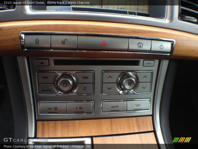 Ebony Black / Warm Charcoal 2010 Jaguar XF Sport Sedan