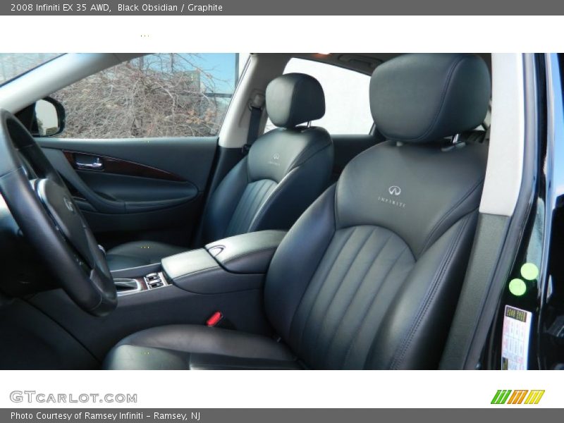 Black Obsidian / Graphite 2008 Infiniti EX 35 AWD