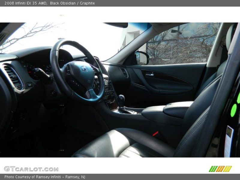Black Obsidian / Graphite 2008 Infiniti EX 35 AWD