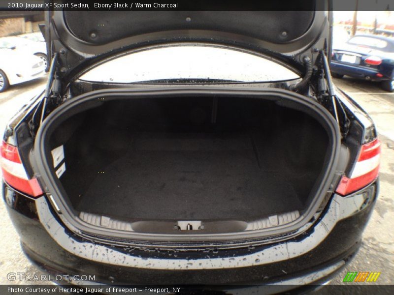 Ebony Black / Warm Charcoal 2010 Jaguar XF Sport Sedan