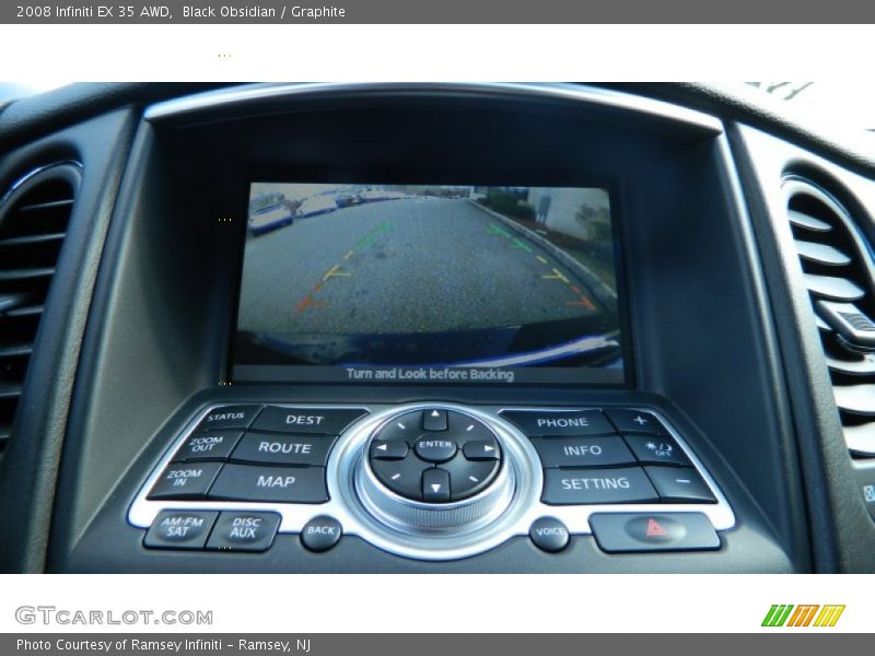 Black Obsidian / Graphite 2008 Infiniti EX 35 AWD
