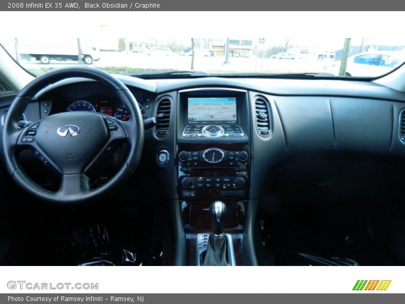 Black Obsidian / Graphite 2008 Infiniti EX 35 AWD