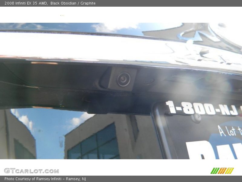 Black Obsidian / Graphite 2008 Infiniti EX 35 AWD