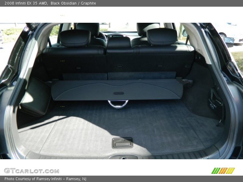 Black Obsidian / Graphite 2008 Infiniti EX 35 AWD