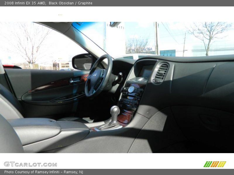 Black Obsidian / Graphite 2008 Infiniti EX 35 AWD