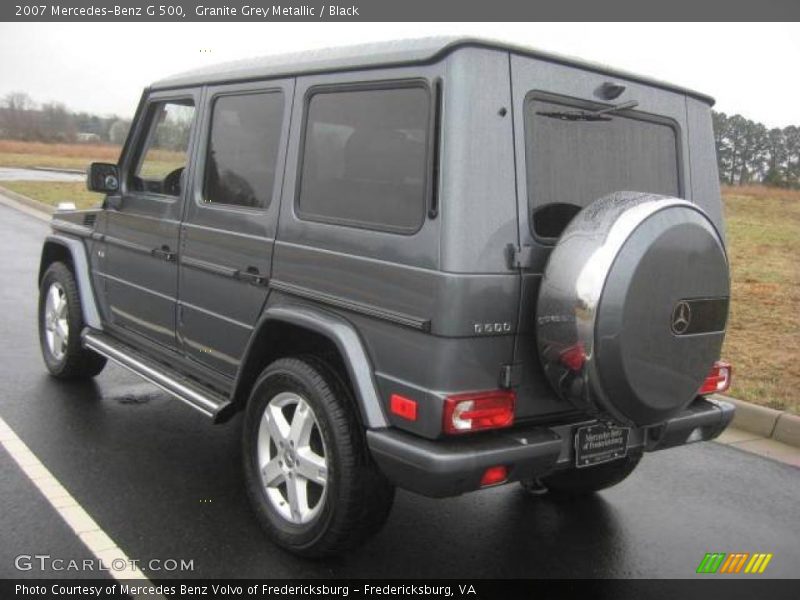 Granite Grey Metallic / Black 2007 Mercedes-Benz G 500