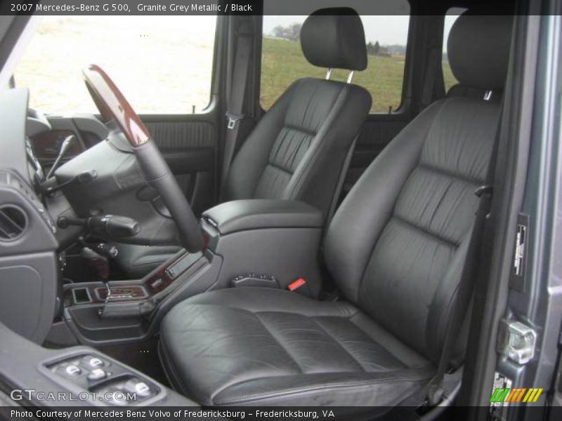 Granite Grey Metallic / Black 2007 Mercedes-Benz G 500