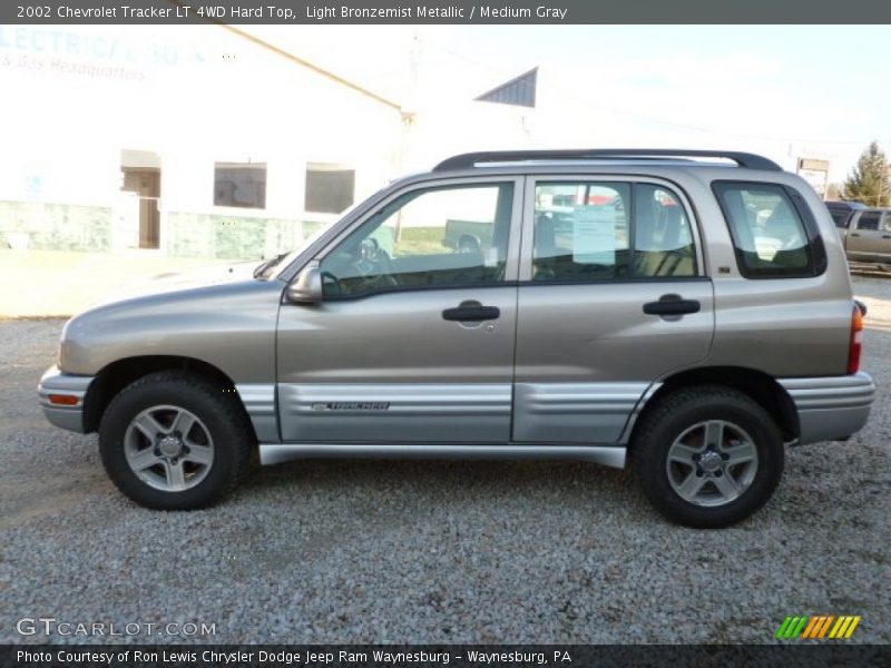  2002 Tracker LT 4WD Hard Top Light Bronzemist Metallic