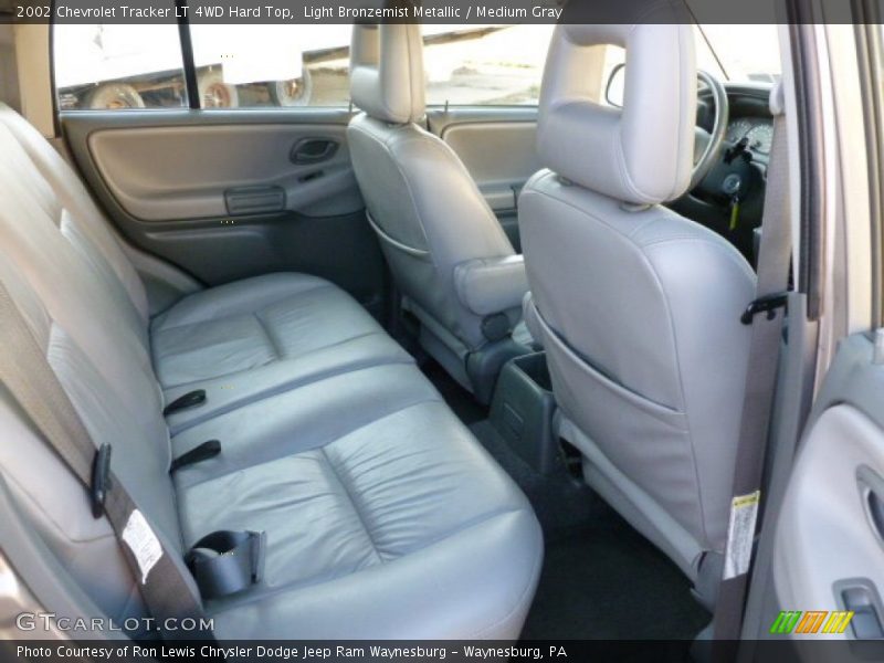 Light Bronzemist Metallic / Medium Gray 2002 Chevrolet Tracker LT 4WD Hard Top