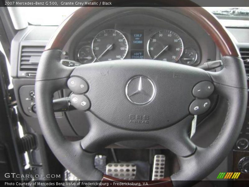 Granite Grey Metallic / Black 2007 Mercedes-Benz G 500