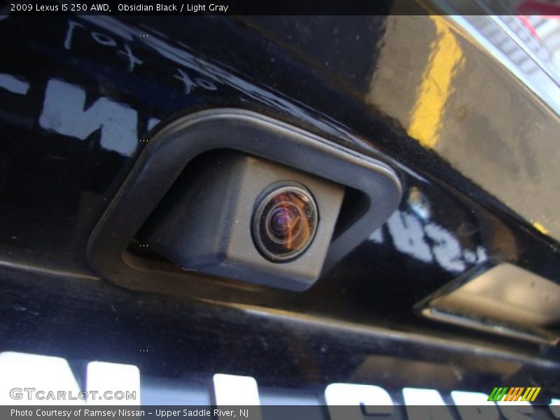 Obsidian Black / Light Gray 2009 Lexus IS 250 AWD
