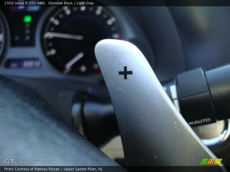 Obsidian Black / Light Gray 2009 Lexus IS 250 AWD