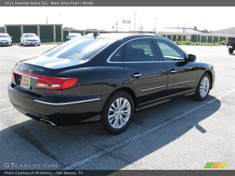 Black Onyx Pearl / Brown 2011 Hyundai Azera GLS