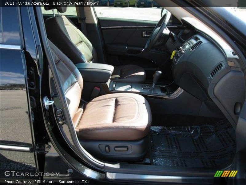 Black Onyx Pearl / Brown 2011 Hyundai Azera GLS