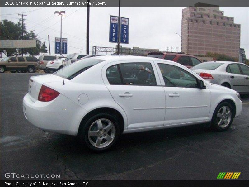 Summit White / Ebony 2010 Chevrolet Cobalt LT Sedan