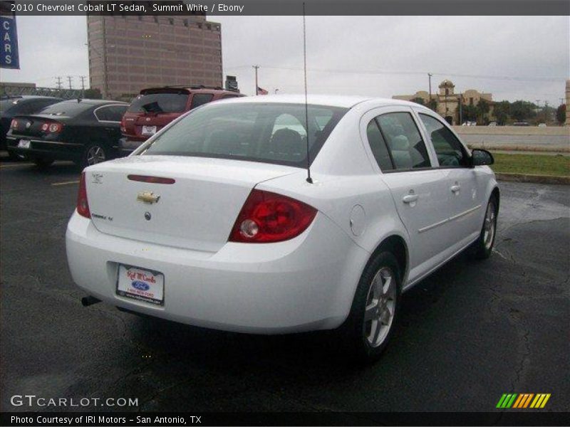Summit White / Ebony 2010 Chevrolet Cobalt LT Sedan