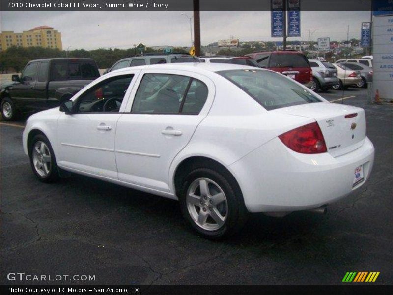 Summit White / Ebony 2010 Chevrolet Cobalt LT Sedan