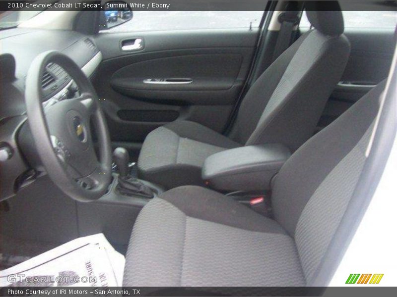 Summit White / Ebony 2010 Chevrolet Cobalt LT Sedan