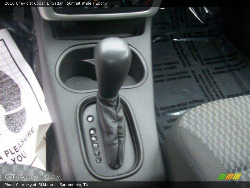 Summit White / Ebony 2010 Chevrolet Cobalt LT Sedan