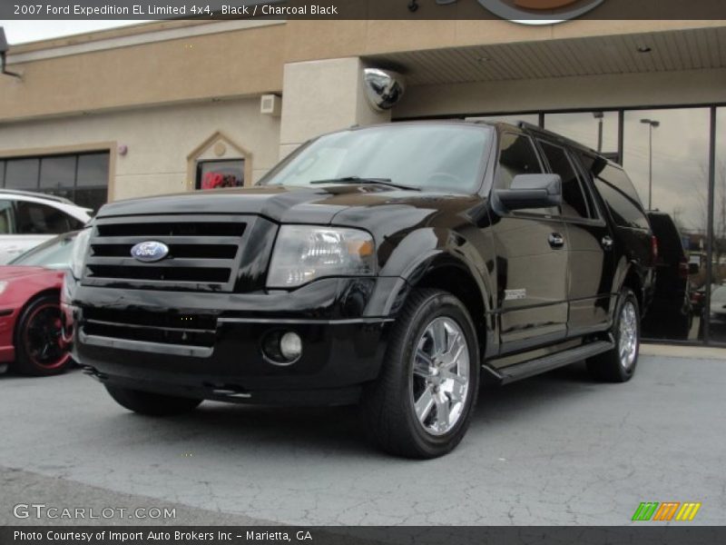 Black / Charcoal Black 2007 Ford Expedition EL Limited 4x4