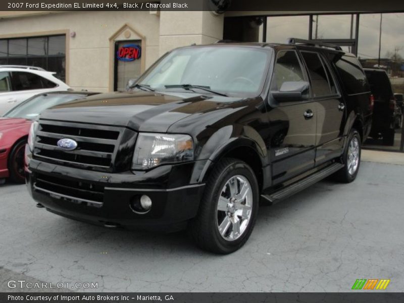 Black / Charcoal Black 2007 Ford Expedition EL Limited 4x4