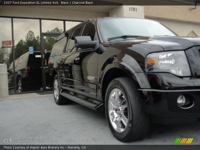 Black / Charcoal Black 2007 Ford Expedition EL Limited 4x4