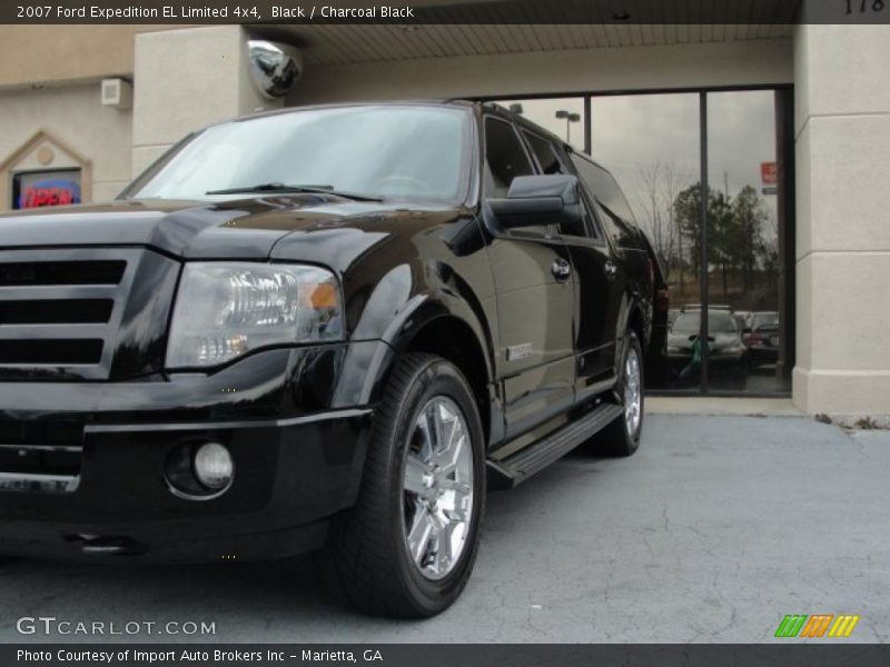 Black / Charcoal Black 2007 Ford Expedition EL Limited 4x4