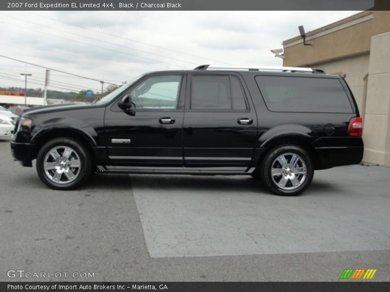 Black / Charcoal Black 2007 Ford Expedition EL Limited 4x4