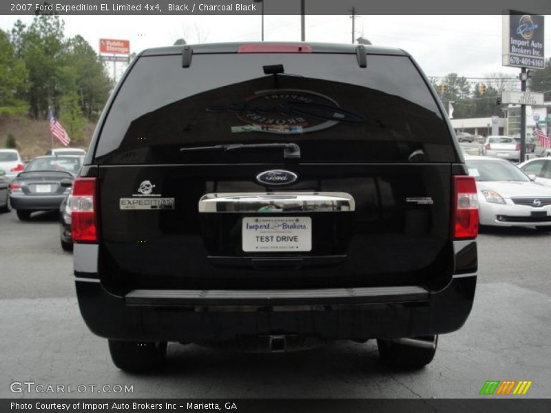 Black / Charcoal Black 2007 Ford Expedition EL Limited 4x4