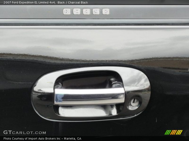 Black / Charcoal Black 2007 Ford Expedition EL Limited 4x4