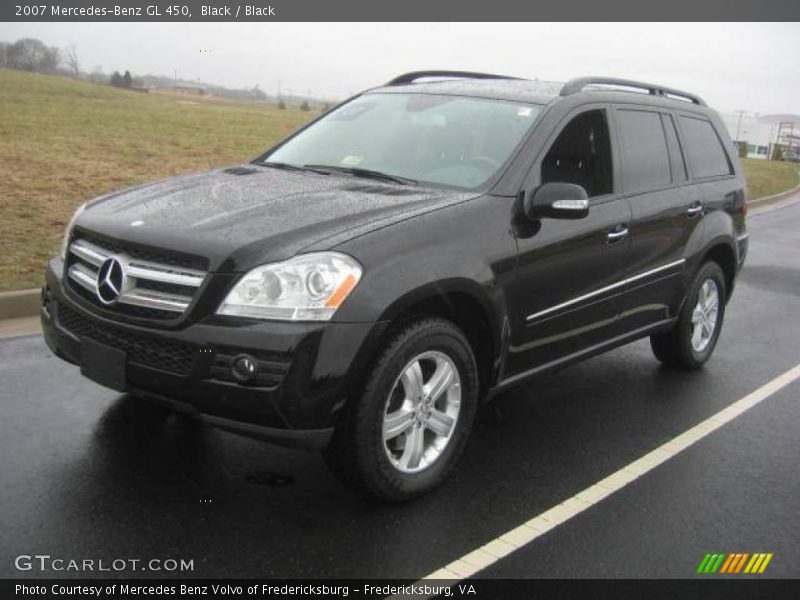Black / Black 2007 Mercedes-Benz GL 450