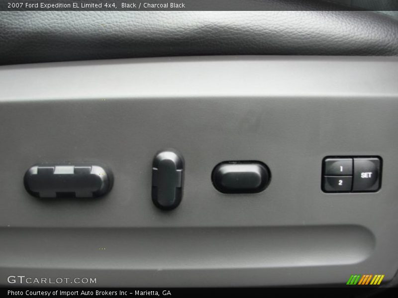 Black / Charcoal Black 2007 Ford Expedition EL Limited 4x4