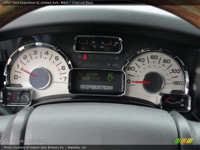 Black / Charcoal Black 2007 Ford Expedition EL Limited 4x4