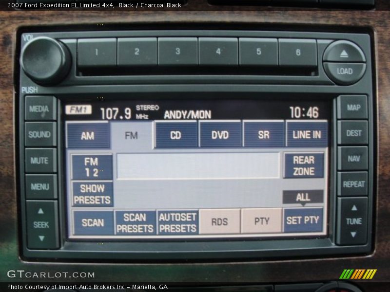 Black / Charcoal Black 2007 Ford Expedition EL Limited 4x4