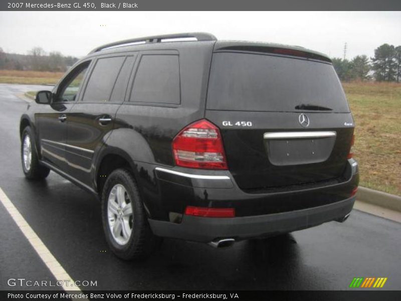 Black / Black 2007 Mercedes-Benz GL 450