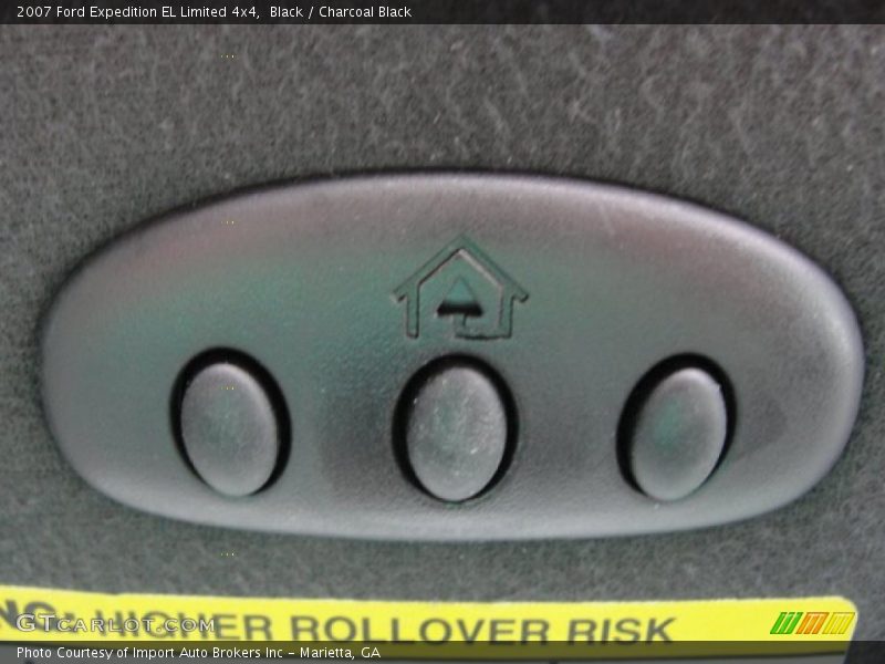Black / Charcoal Black 2007 Ford Expedition EL Limited 4x4