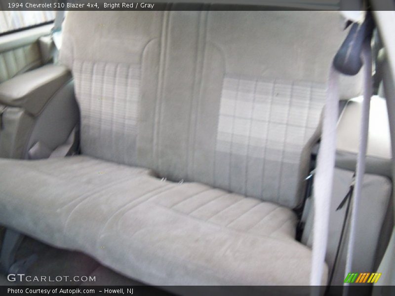 Bright Red / Gray 1994 Chevrolet S10 Blazer 4x4