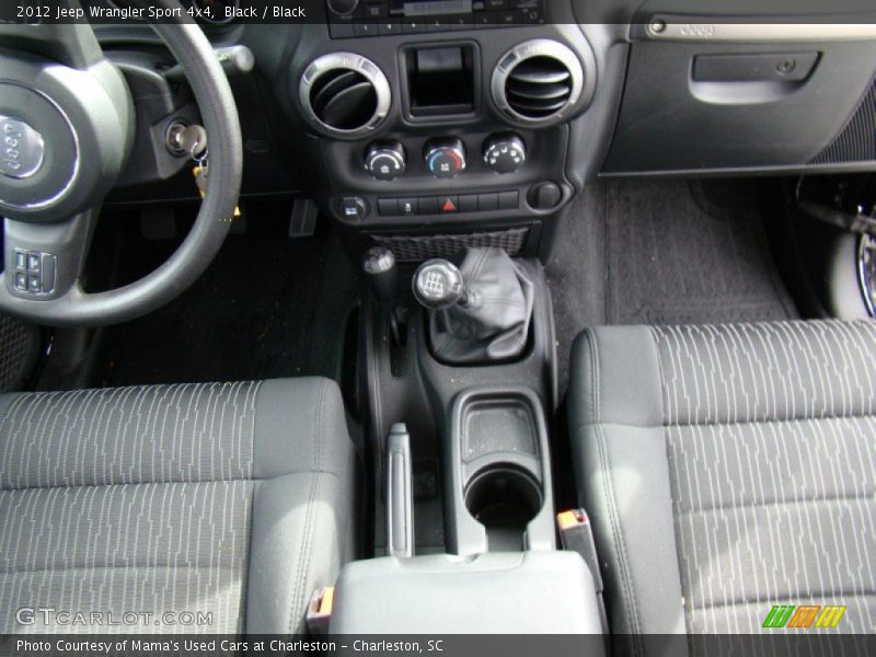 Black / Black 2012 Jeep Wrangler Sport 4x4